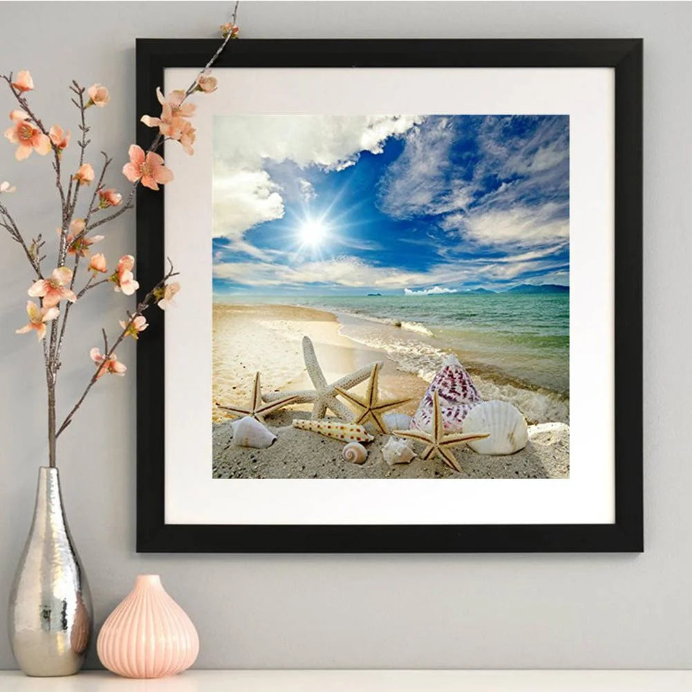 Starfish On The Beach | Diamond Painting