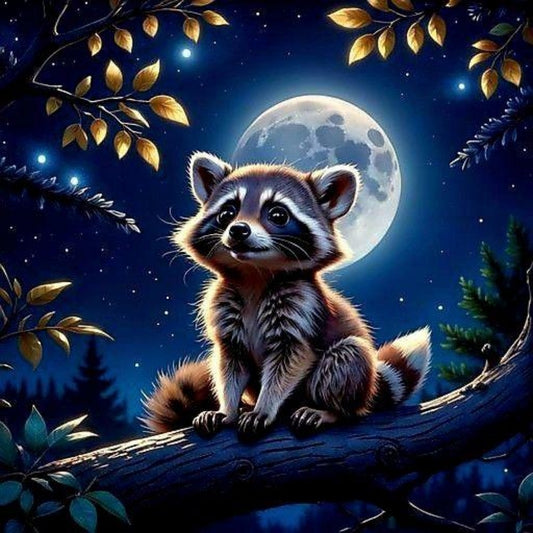 Raccoon | Diamond Painting
