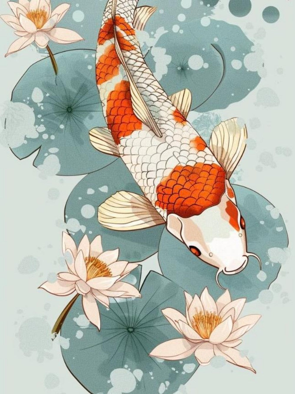 Koi Fish | Diamond Painting