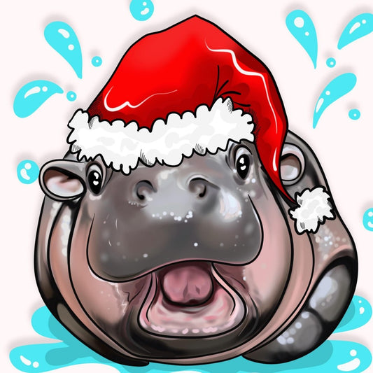 Hippo | Diamond Painting