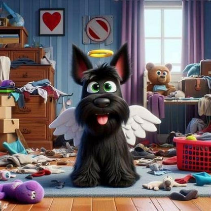 Dog Schnauzer | Diamond Painting