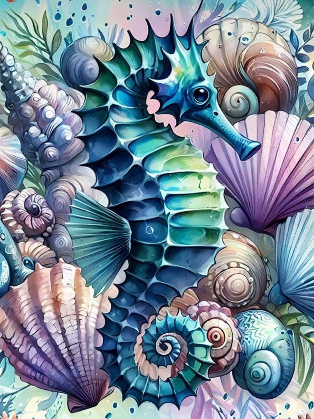 Seahorse | Diamond Painting