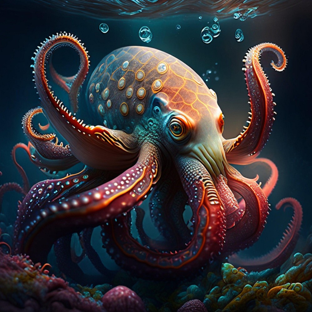 Octopus | Diamond Painting