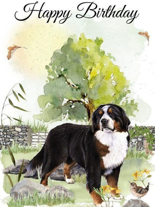 Bernese Mountain Dog | Diamond Painting