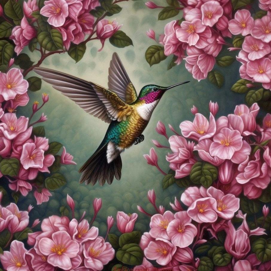 Hummingbird | Diamond Painting