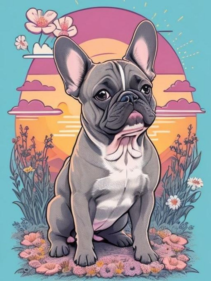 French Bulldog Dog | Diamond Painting