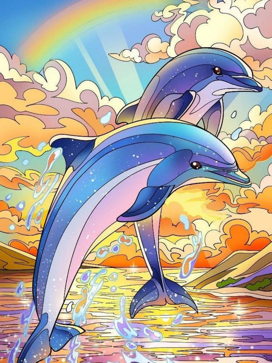 Dolphin | Diamond Painting