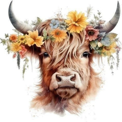 Highland Cow | Diamond Painting