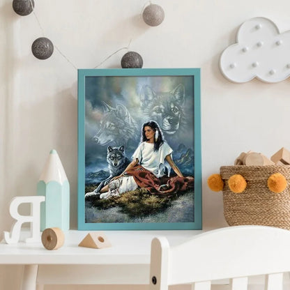 Beautiful Girl | Diamond Painting