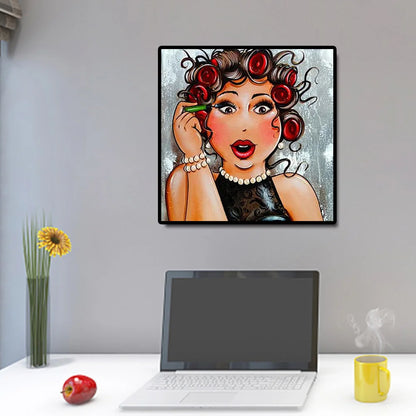 Beautiful Girl | Diamond Painting