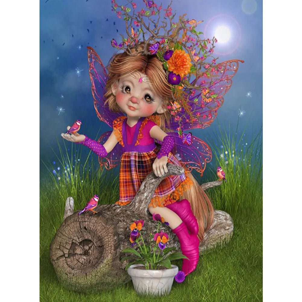 Beautiful Girl | Cross Stitch Embroidery