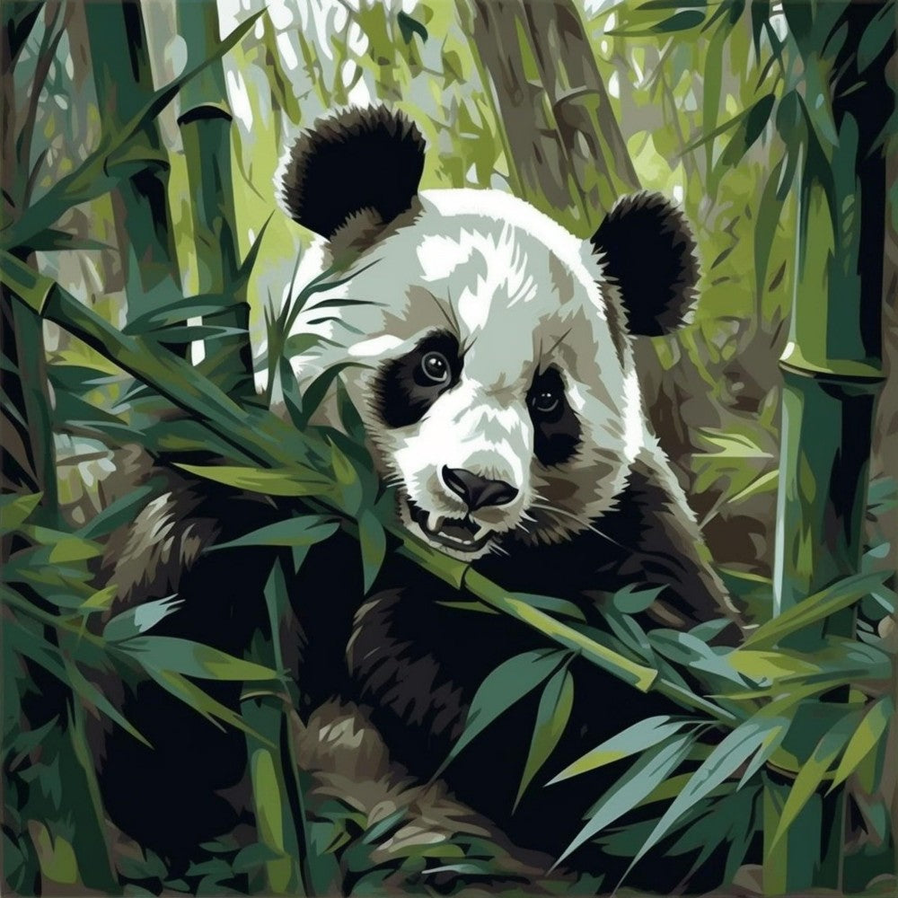 Panda | Diamond Painting