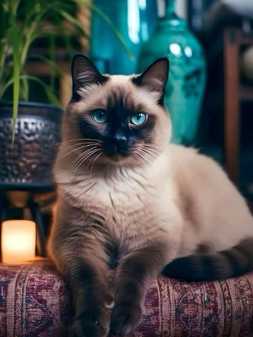 Siamese Cat | Diamond Painting