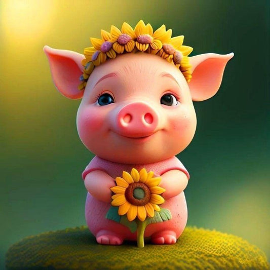 Pig | Diamond Painting