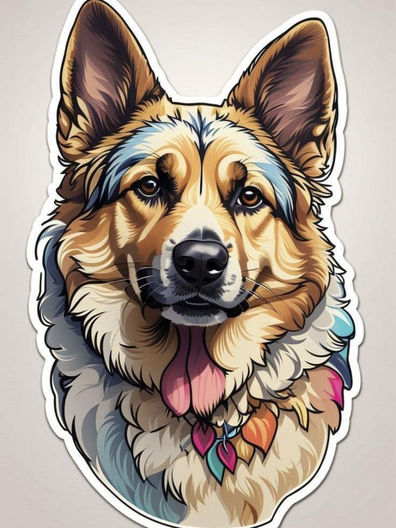 Dog German Shepherd | Diamond Painting