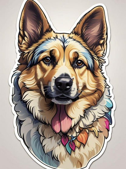 Dog German Shepherd | Diamond Painting