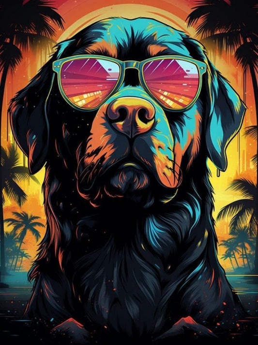 Rottweiler Dog | Diamond Painting