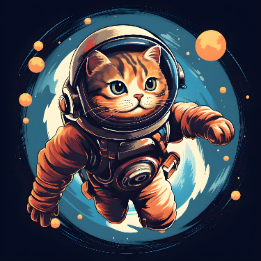 Cats in Space | Diamond Painting