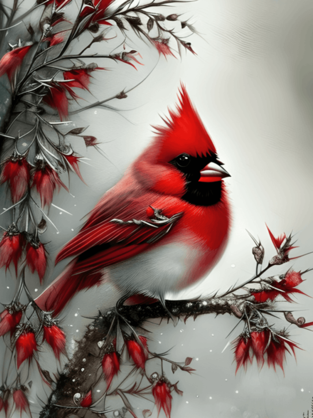 Cardinal | Diamond Painting