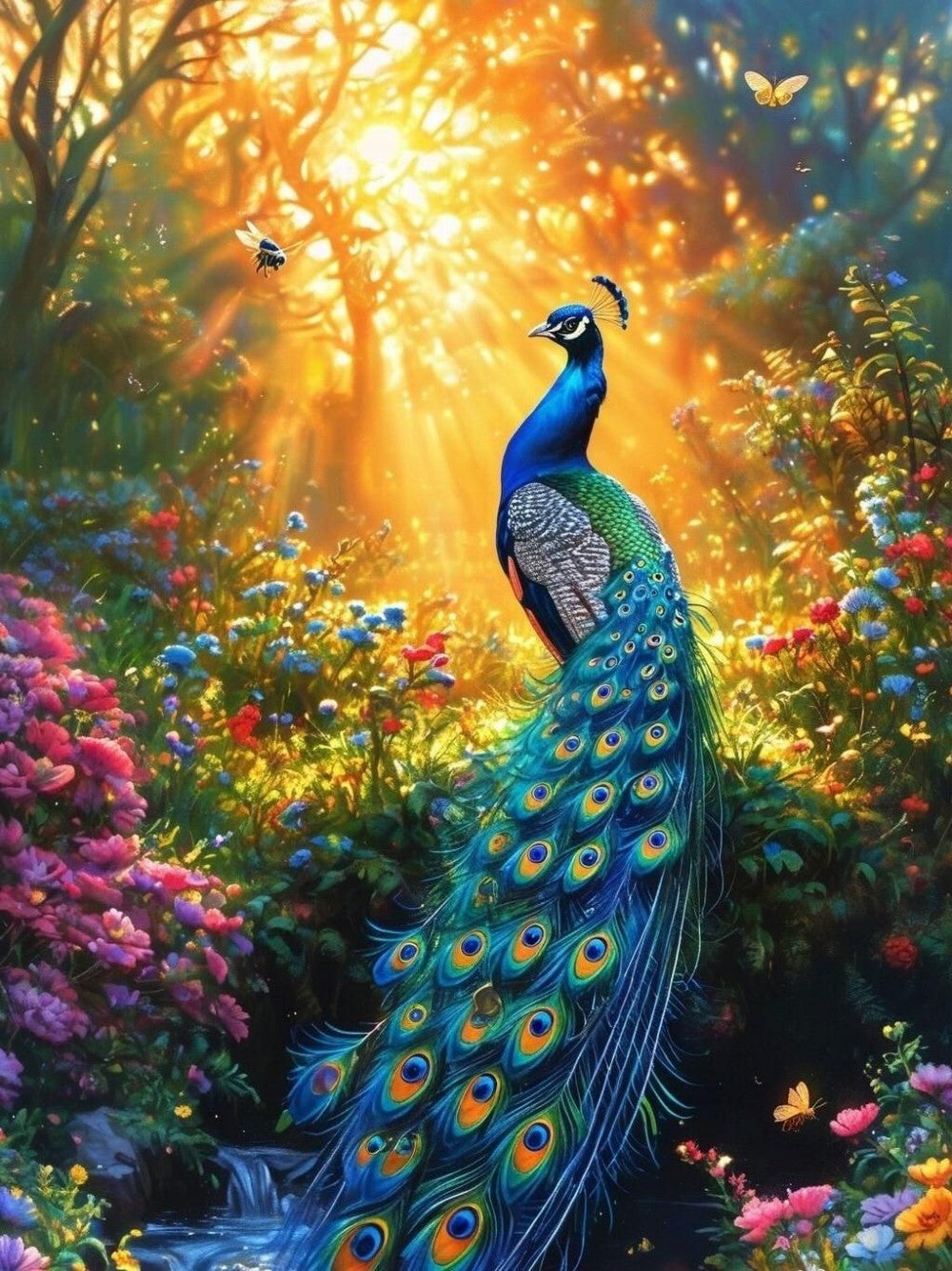 Peacock | Diamond Painting