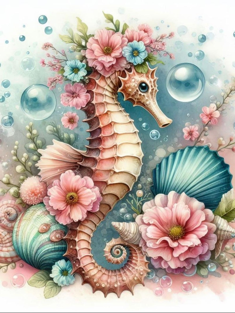 Seahorse | Diamond Painting