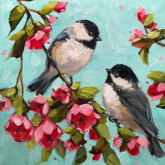 Birds and Flowers | Diamond Painting