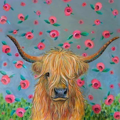 Highland Cow | Diamond Painting