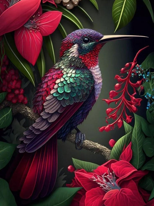 Hummingbird | Diamond Painting