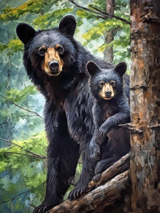 Black Bear | Diamond Painting