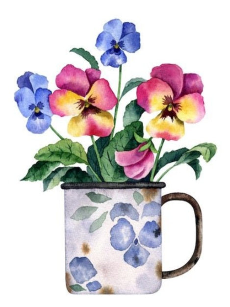 Pansy | Diamond Painting