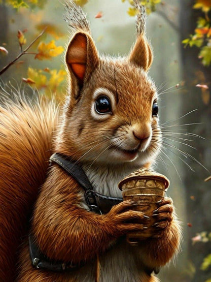 Squirrel | Diamond Painting