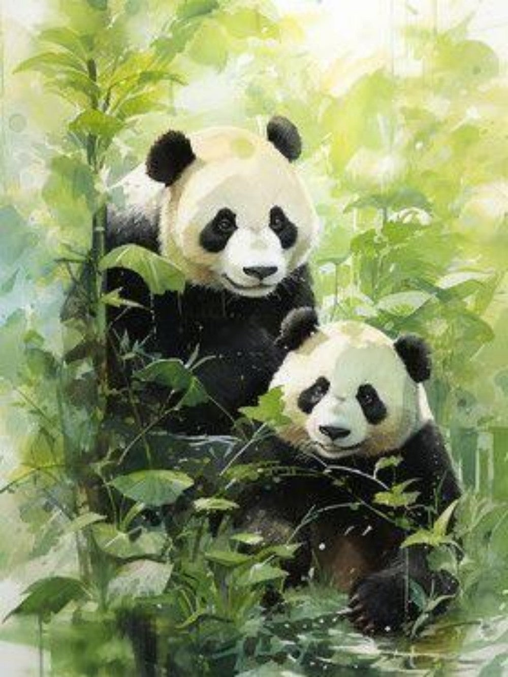 Panda | Diamond Painting