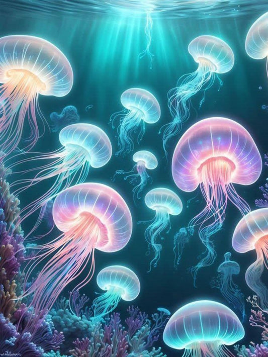 Jellyfish | Diamond Painting