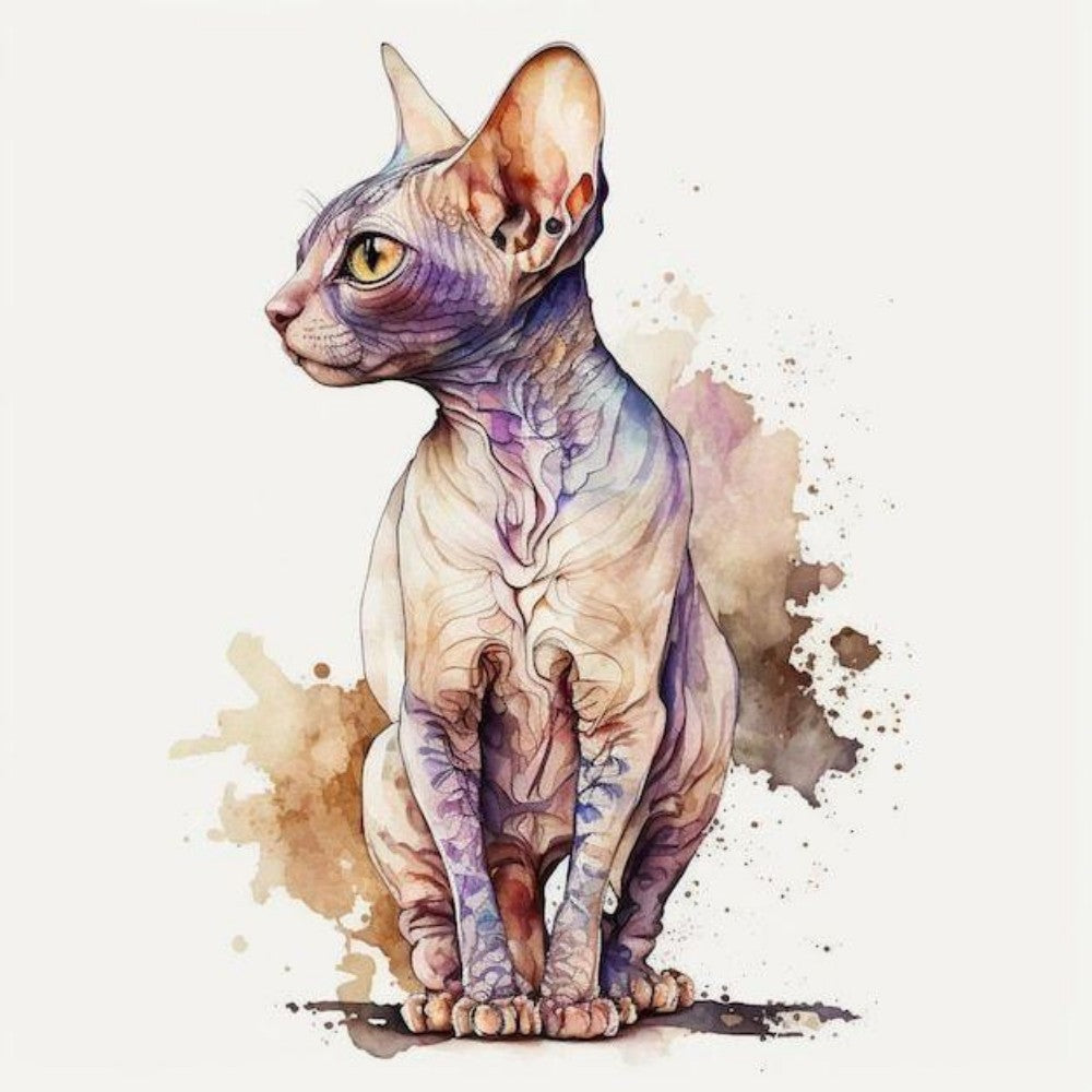 Sphynx Cat  | Diamond Painting