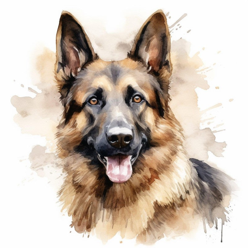 Dog German Shepherd | Diamond Painting