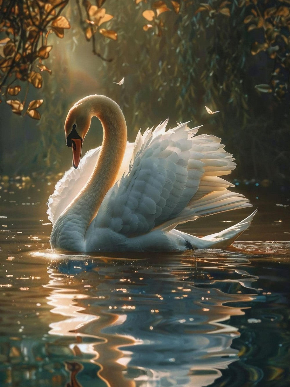 Swan | Diamond Painting