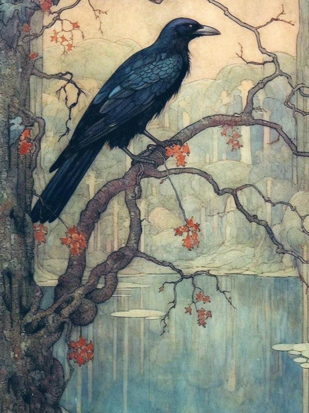 Crow | Diamond Painting