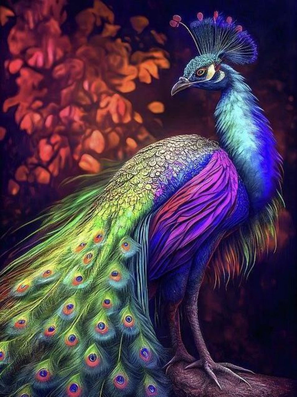 Peacock | Diamond Painting