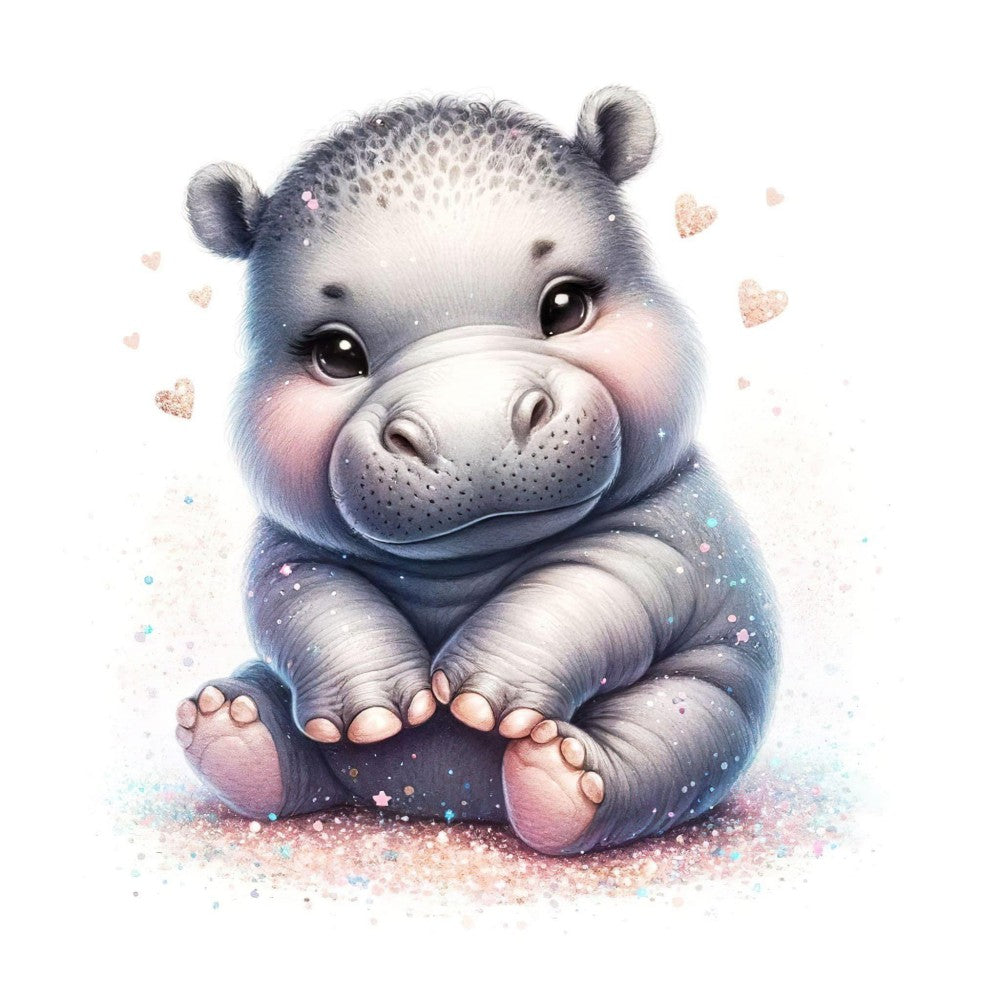 Hippo | Diamond Painting