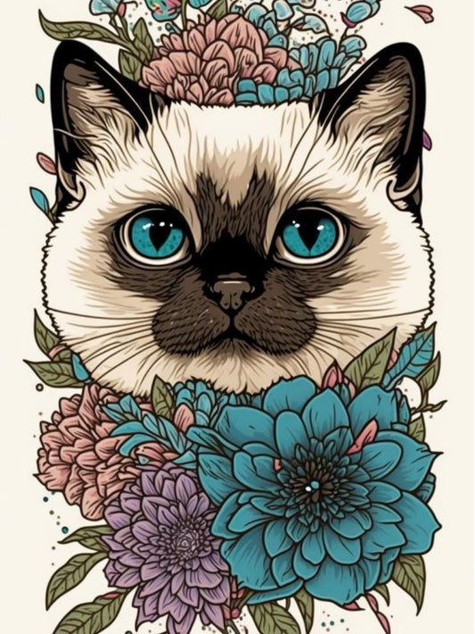 Siamese Cat | Diamond Painting