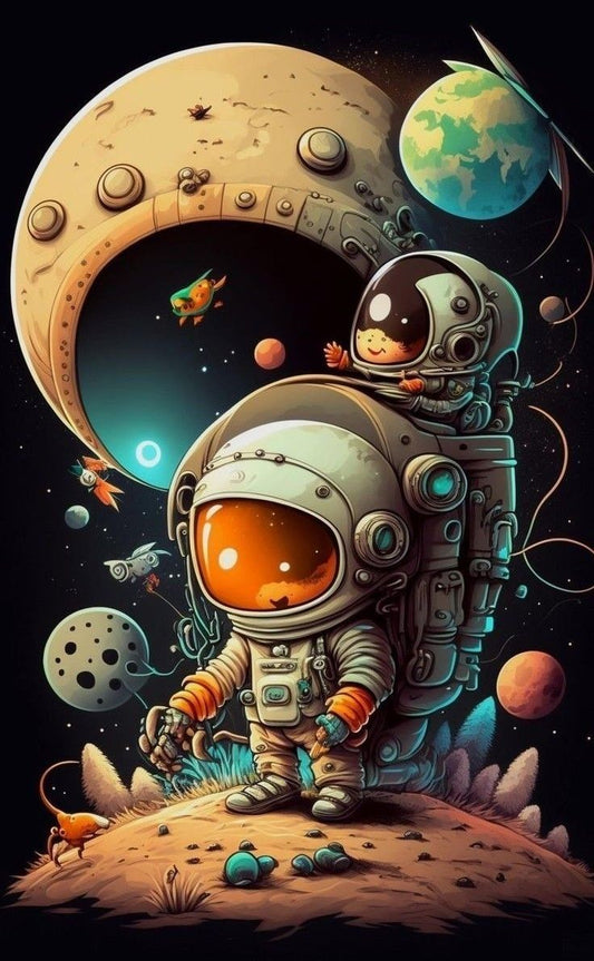 Astronaut | Diamond Painting