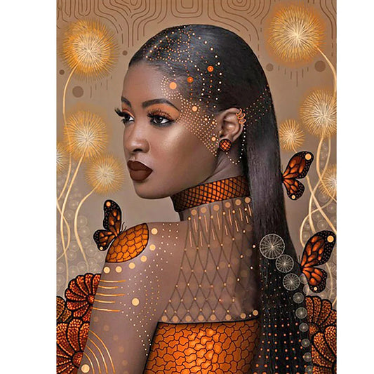 Beautiful Girl | Cross Stitch Embroidery