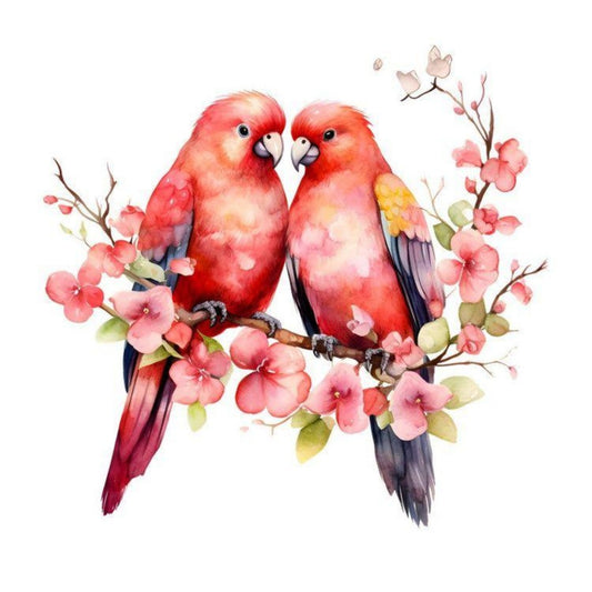 Birds and Flowers | Diamond Painting