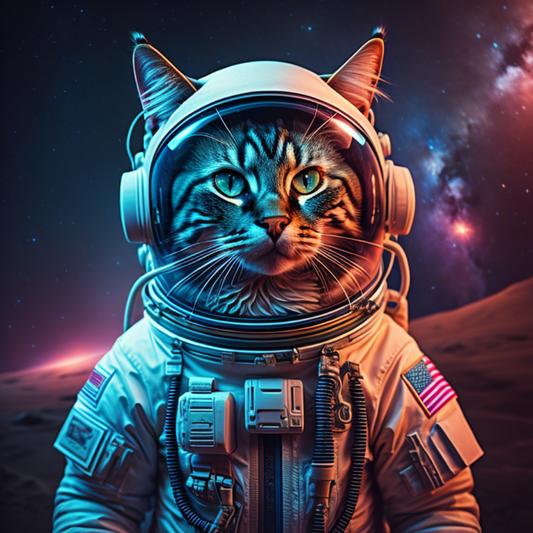 Cats in Space | Diamond Painting