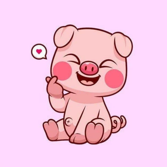 Pig | Diamond Painting