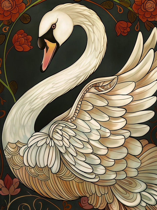 Swan | Diamond Painting