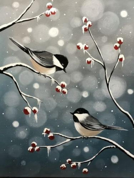 Chickadee | Diamond Painting