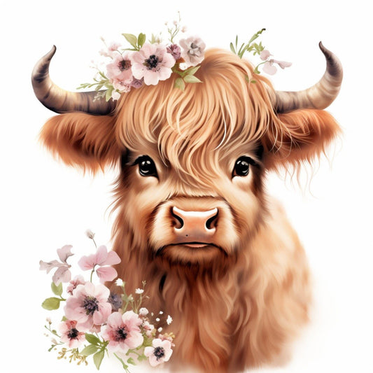 Highland Cow | Diamond Painting