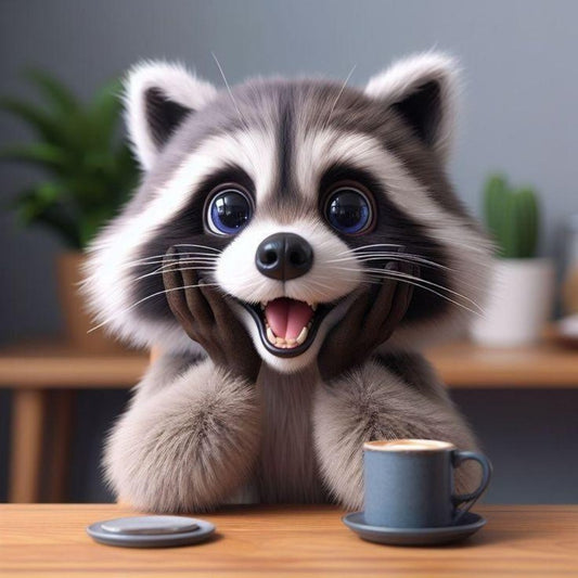 Raccoon | Diamond Painting