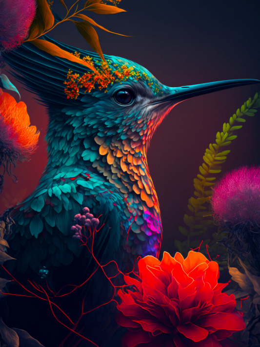 Hummingbird | Diamond Painting